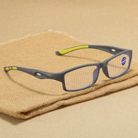 Lunettes de lecture coordonnantes pour hommes et femmes, lunettes de sport, style anti-lumière bleue, haute définition, lunettes d'ordinateur, + 1.0, + 2.0, + 3.0, + 4.0, mode 1